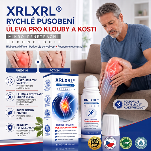 XRLXRL®🪄 TECHNOLOGIE ORTOPEDICKÉ REGENERACE NOVÉ GENERACE · 0,05mm mikrojehličkový váleček pro obnovu kostí a kloubů